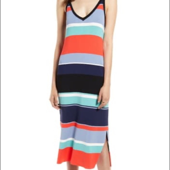 Halogen Multi Stripe Dress - Picture 5 of 9